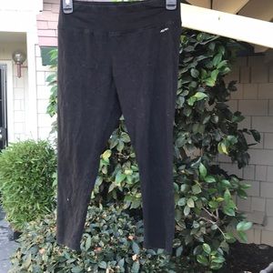 Women’s Jockey Black Relaxed Capri Leggings